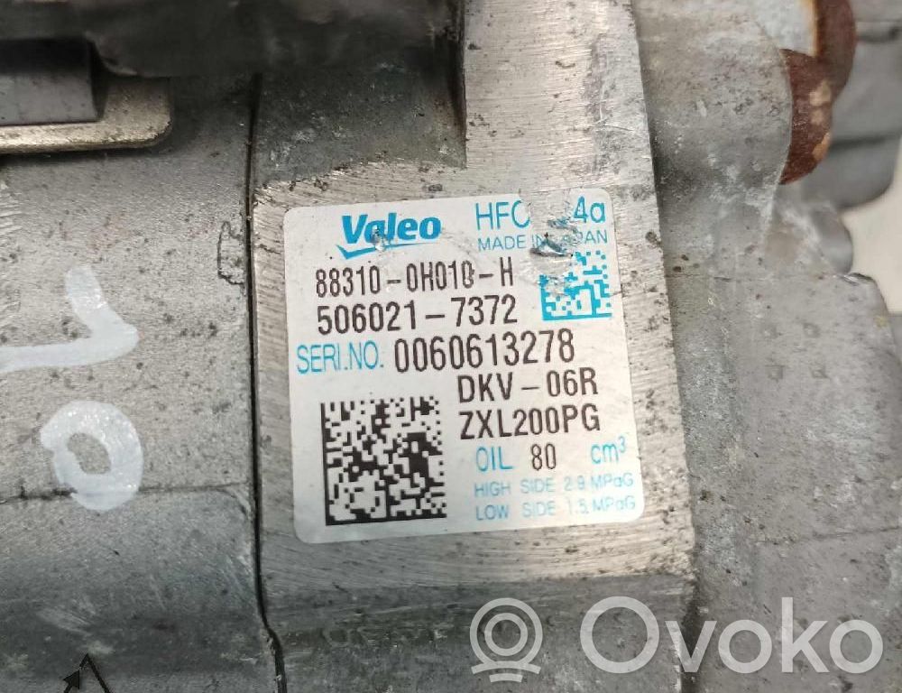 Toyota Aygo AB10 Compresor (bomba) del aire acondicionado (A/C)) 