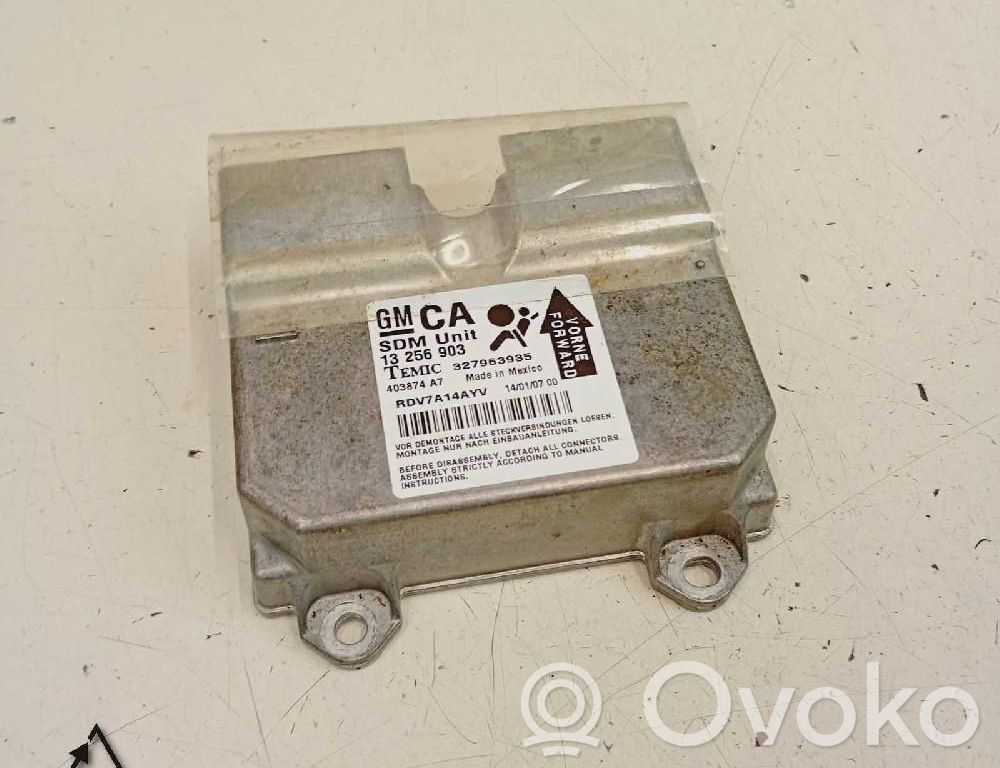 Opel Corsa D Unitate/modul de comandă airbaguri 