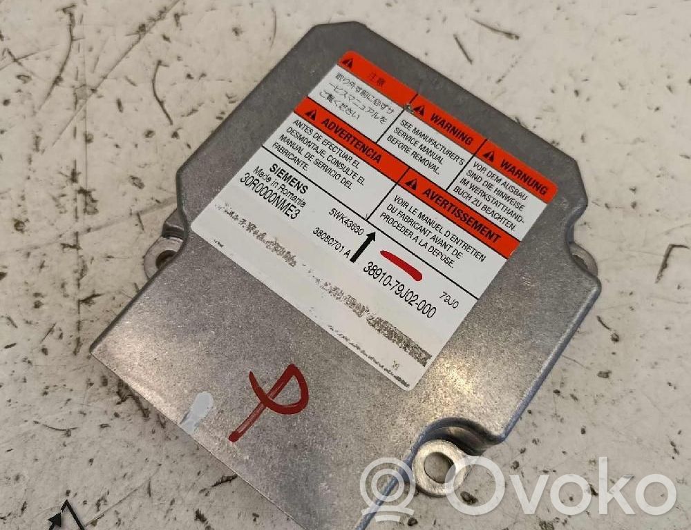 Suzuki SX4 Turvatyynyn ohjainlaite/moduuli 