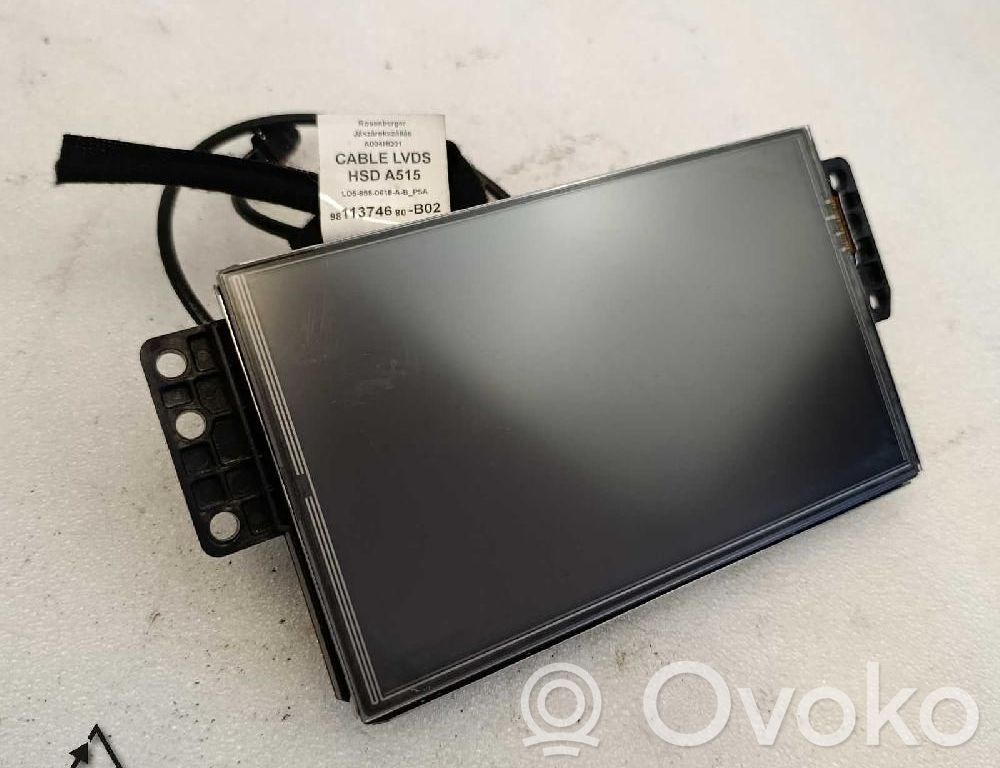 Screen/display/small screen   9816246080,503551590106,MAGNETIMARELLI