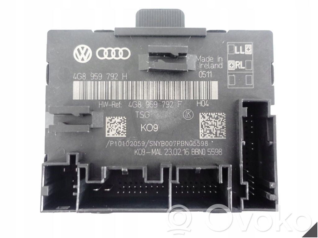 Door control unit/module   4G8959792F,445KW,4G8959792H,P10102059
