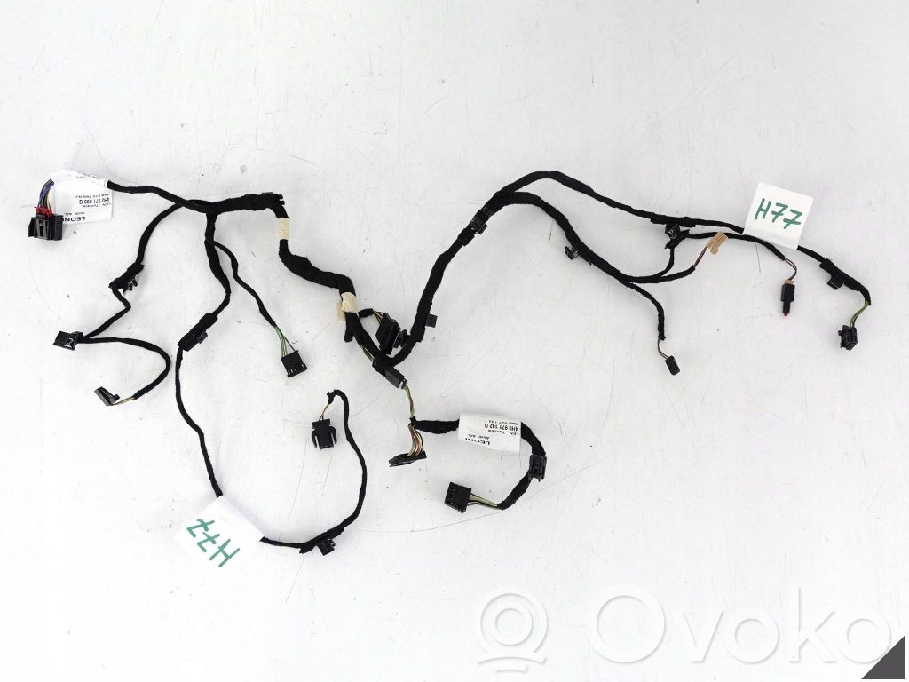 Audi A8 S8 D4 4H Cableado de puerta trasera 