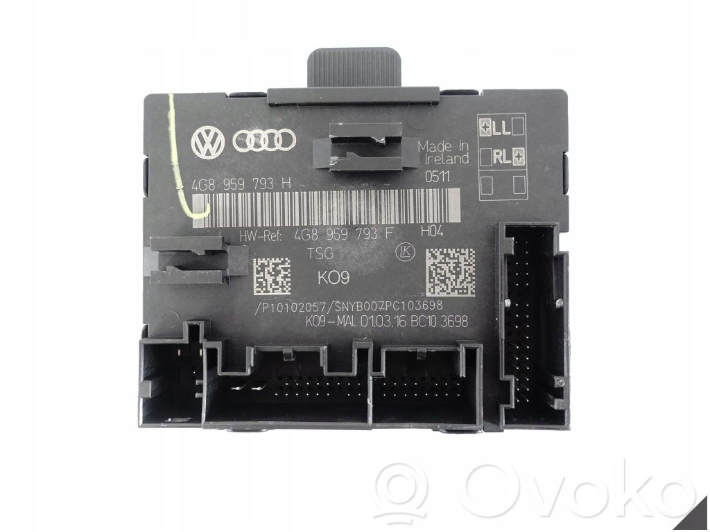 Door control unit/module   4G8959793H,4G8959793F,P10102057