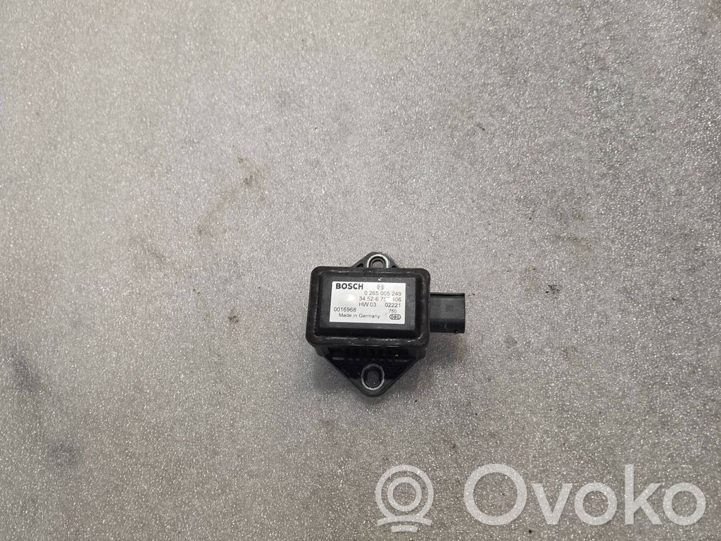 BMW 7 E65 E66 ESP acceleration yaw rate sensor 