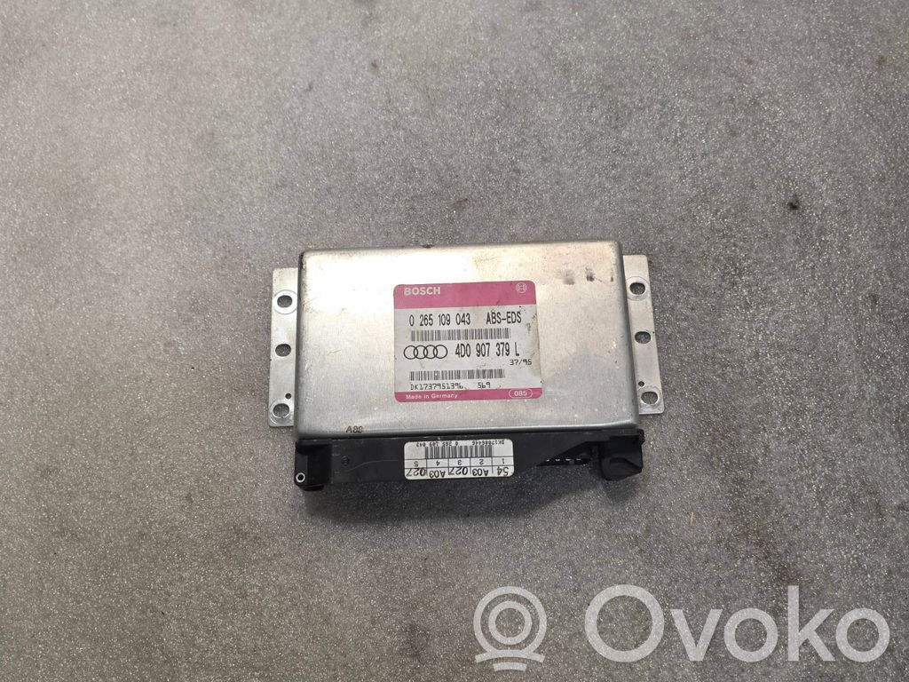 ABS control unit/module   0265109043,4D0907379L,DK1737951396