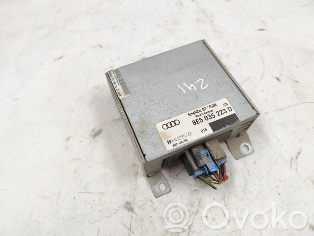 Audi A4 S4 B7 8E 8H Amplificatore 