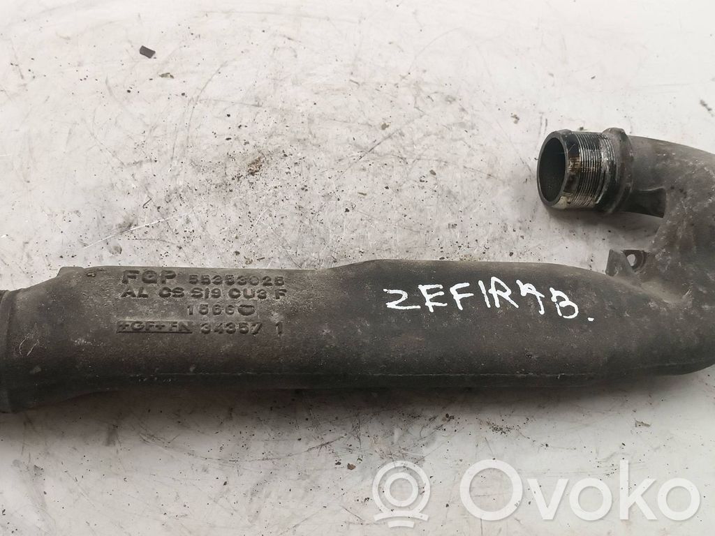 Opel Zafira B Intercooler hose/pipe 