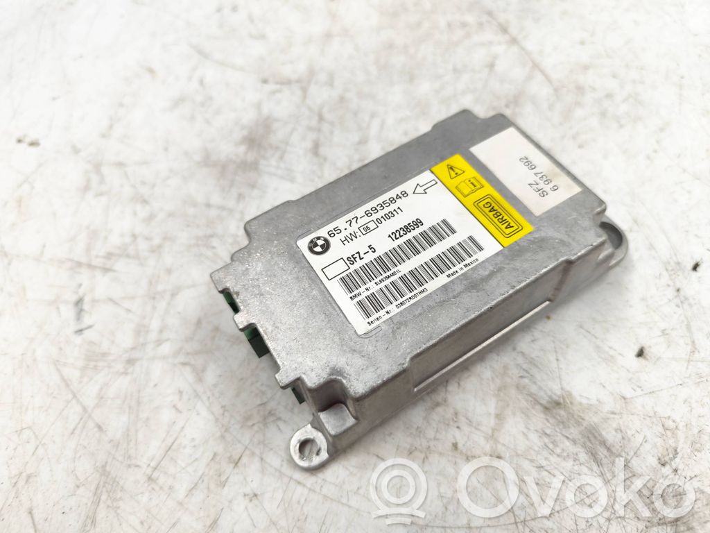 BMW 5 E60 E61 Unidad de control/módulo del Airbag 