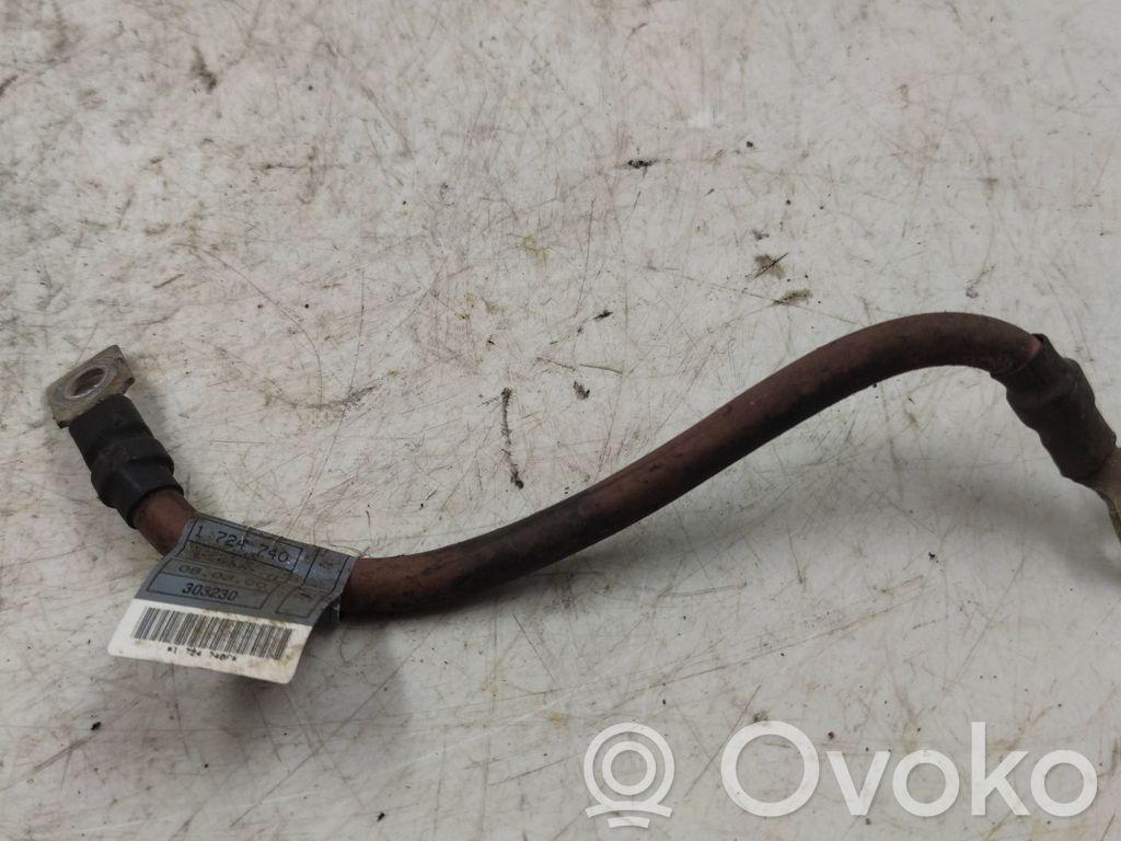Negative earth cable (battery)   1724740,E7381H,303230