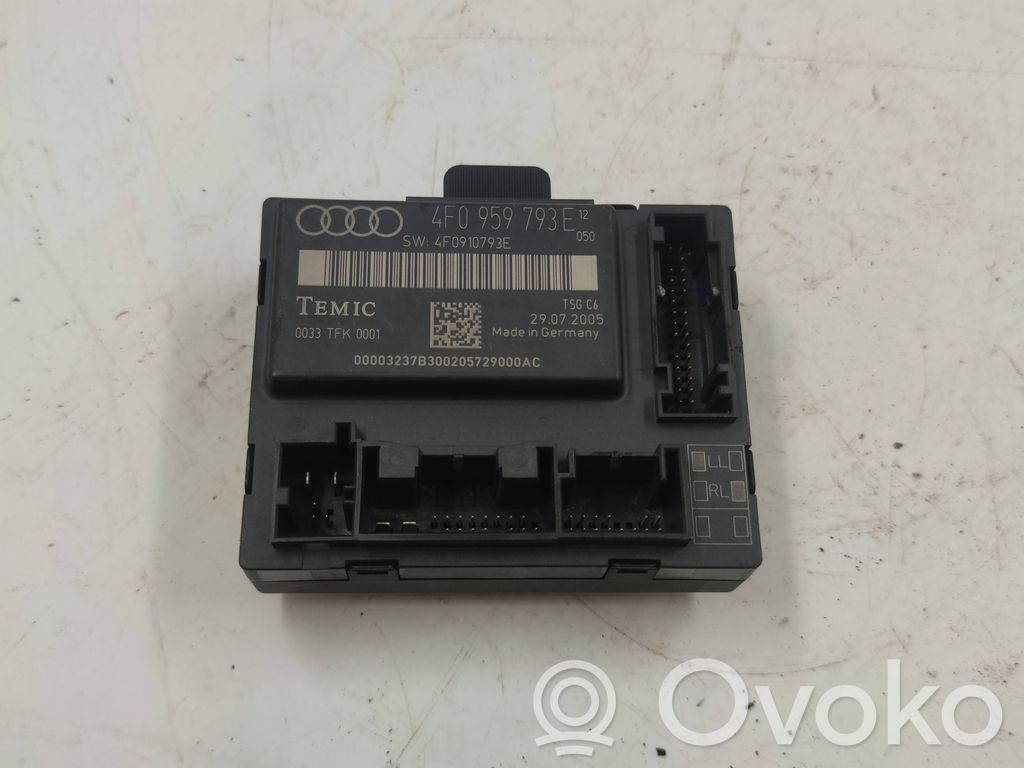 Unité de commande module de porte   4F0959793E,4F0910793E,0033TFK000