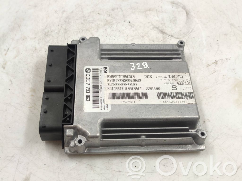 BMW 3 E46 Centralina/modulo del motore 