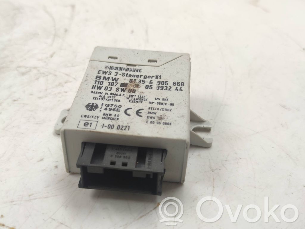 BMW 3 E46 Ajonestolaitteen ohjainlaite/moduuli 