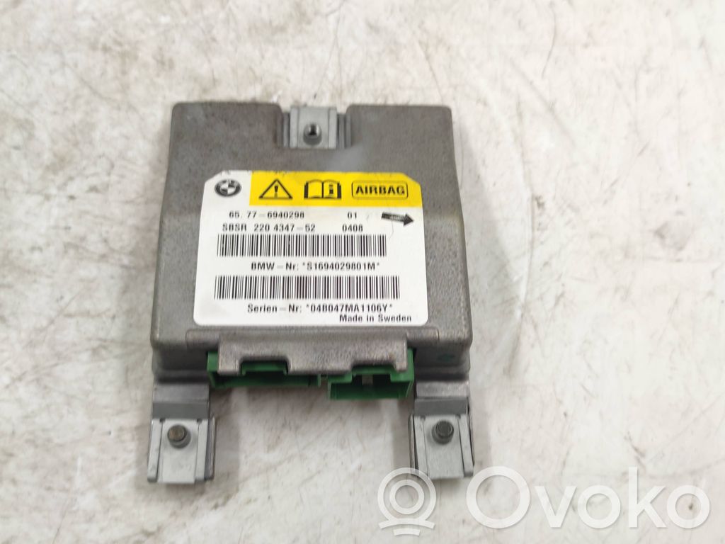 BMW 5 E60 E61 Unitate/modul de comandă airbaguri 