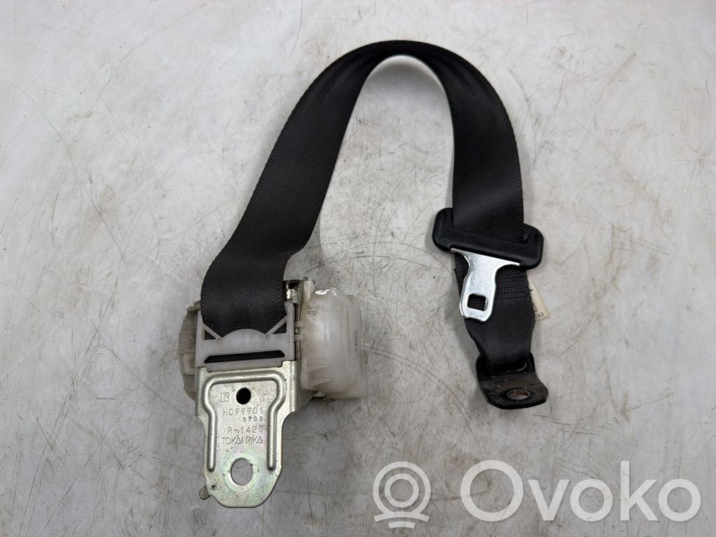 Mitsubishi Lancer X Rear seatbelt 