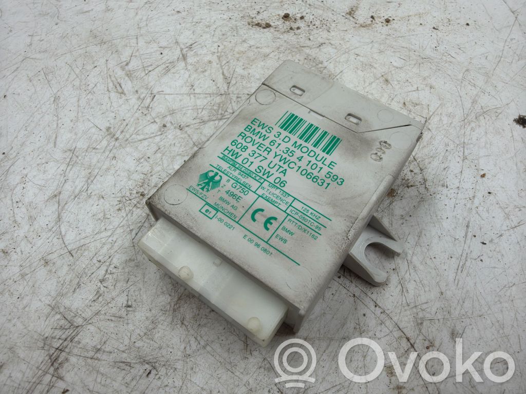Unidad de control/módulo inmovilizadora   608377UTA,61354101593,YWC106631