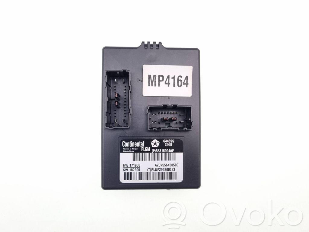 Chrysler Pacifica Tailgate/trunk control unit/module 
