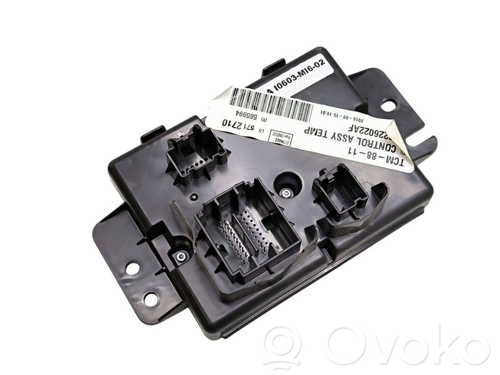 Chrysler Pacifica Air conditioning/heating control unit 