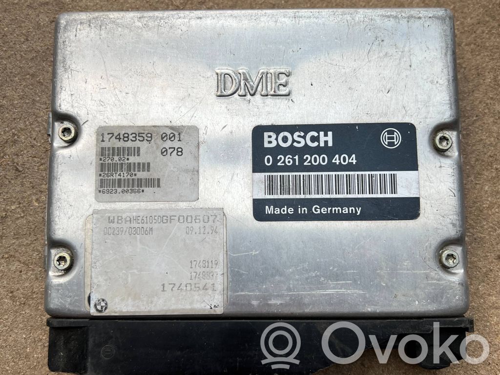 BMW 5 E34 Engine control unit/module 