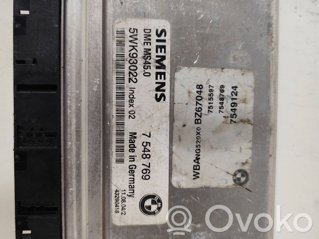 Engine control unit/module   7548769,43260418