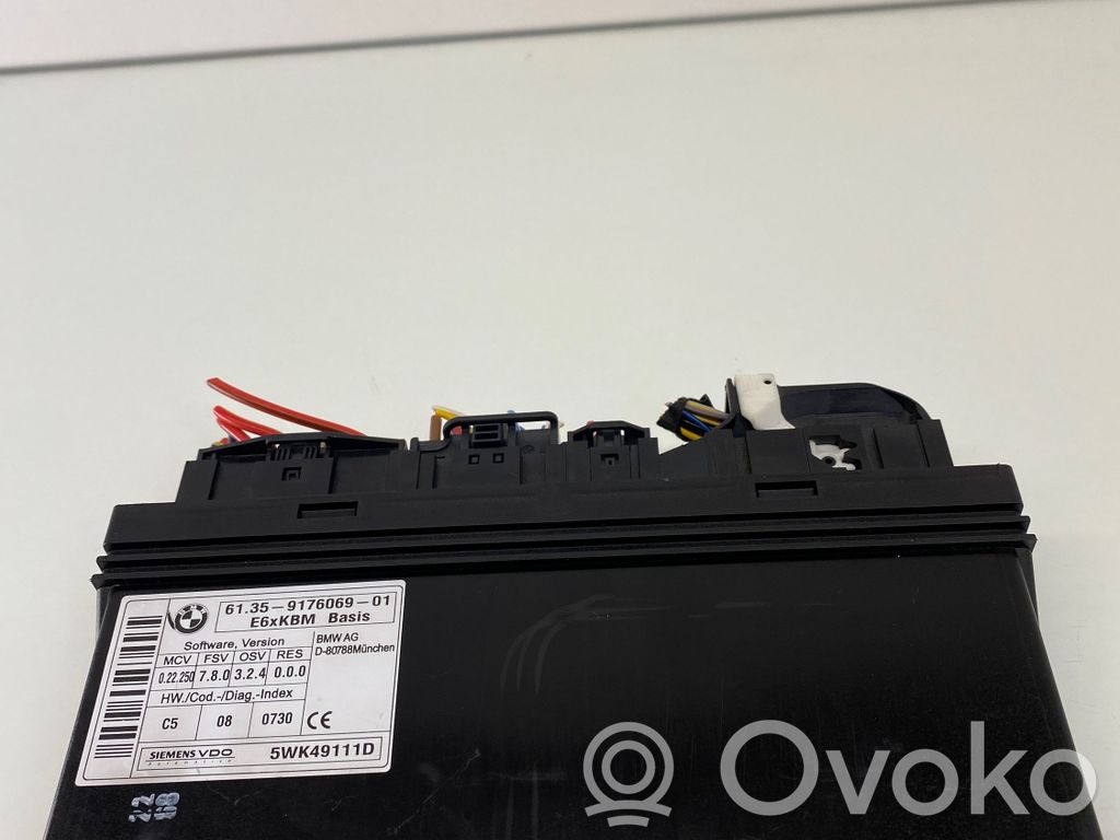 BMW 5 E60 E61 Komforto modulis 