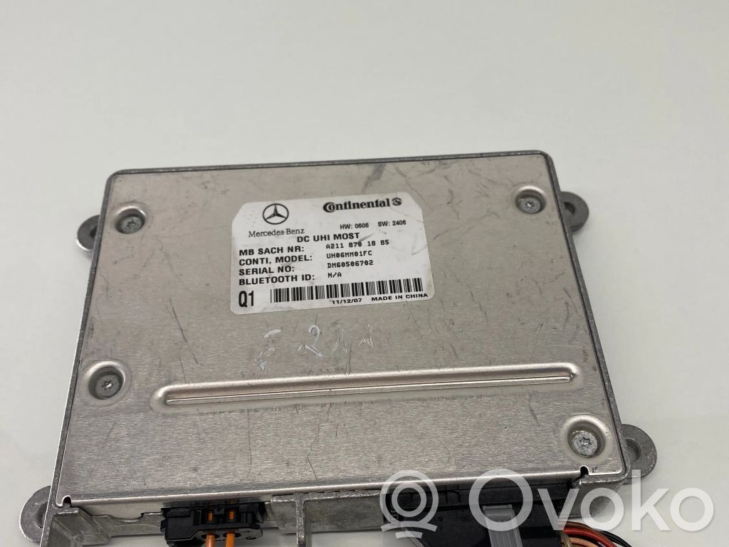 Mercedes-Benz E W211 Moduł / Sterownik Bluetooth 