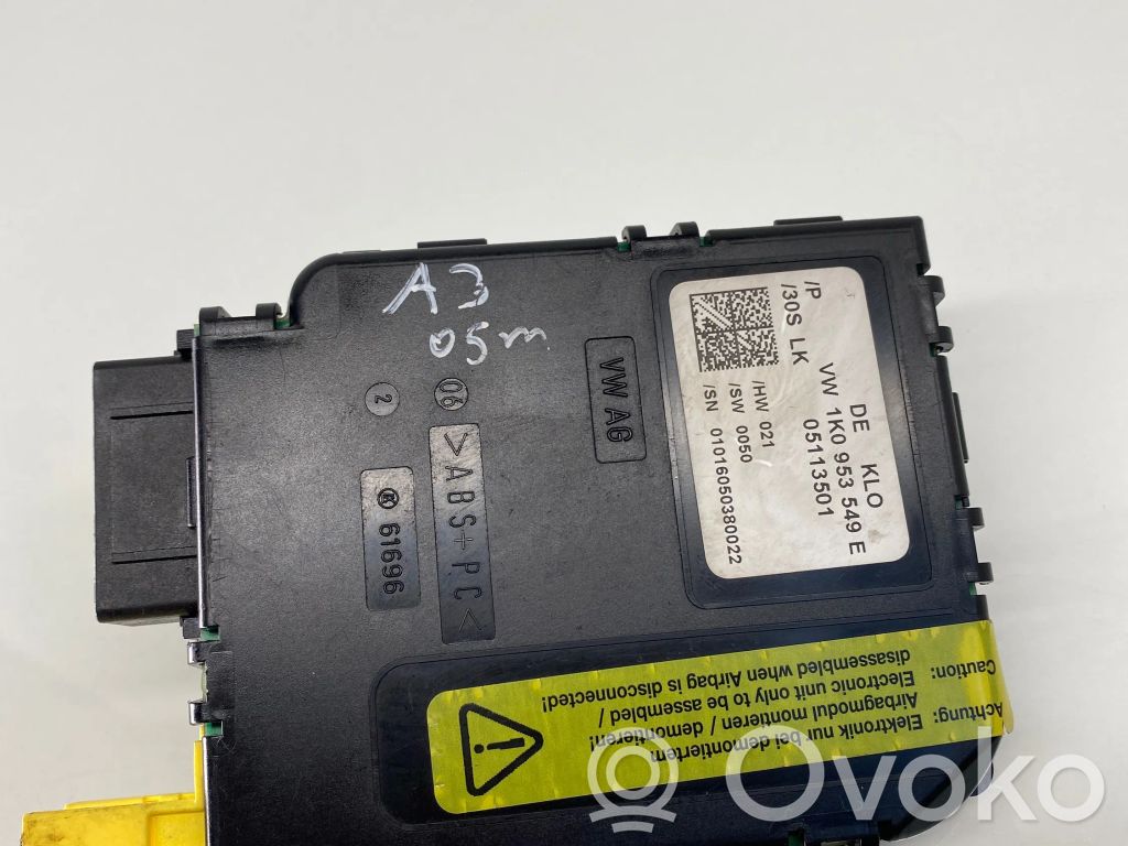 Audi A3 S3 8P Steering angle sensor 