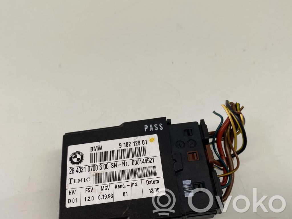 BMW 5 E60 E61 Seat control module 