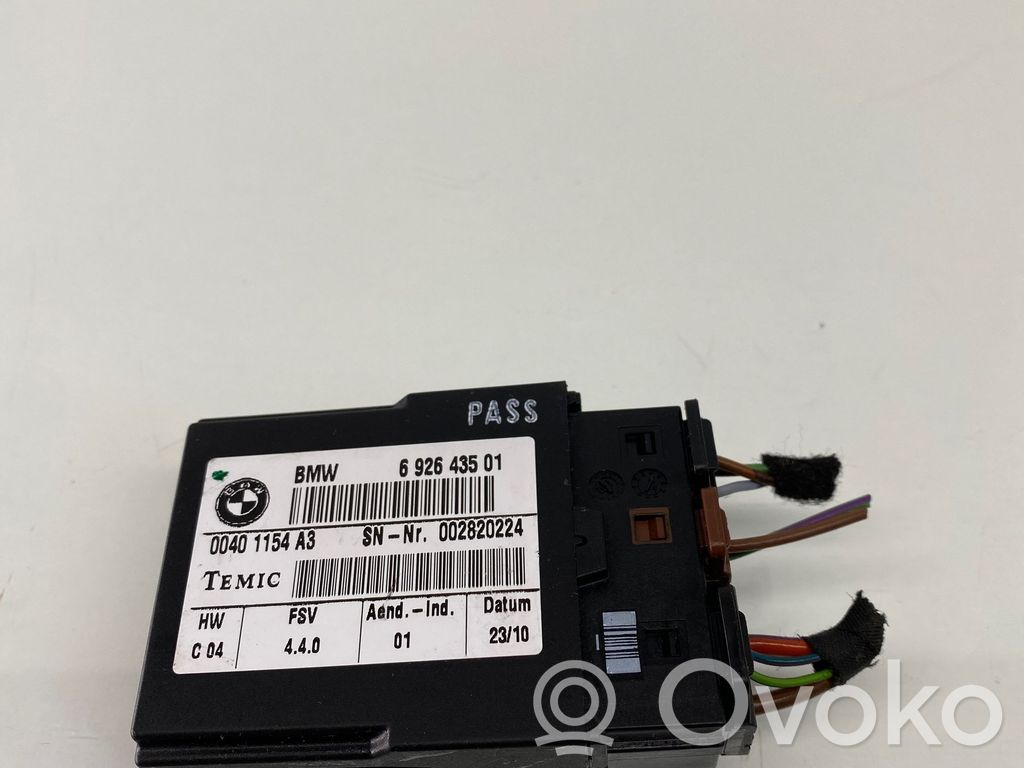BMW X1 E84 Sēdekļa vadības modulis 