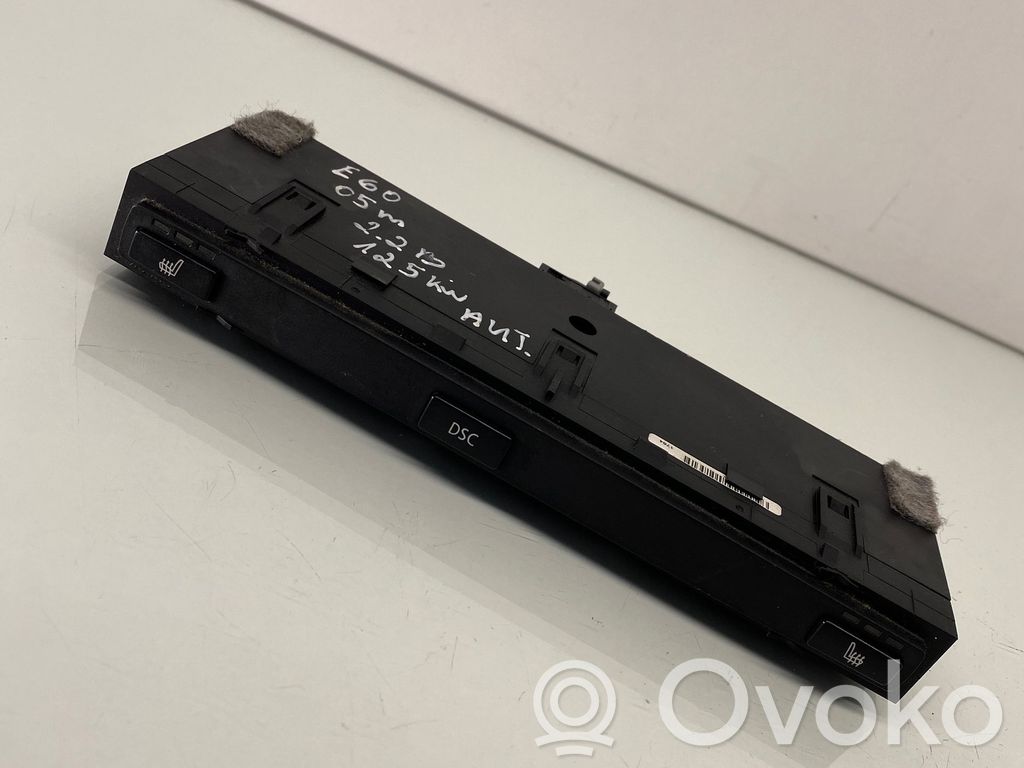 BMW 5 E60 E61 Seat heating switch 
