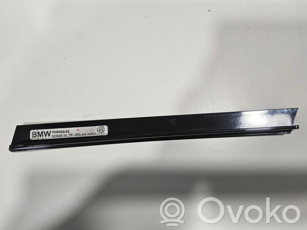 BMW 3 G20 G21 Listwa / Uszczelka szyby drzwi tylnych 