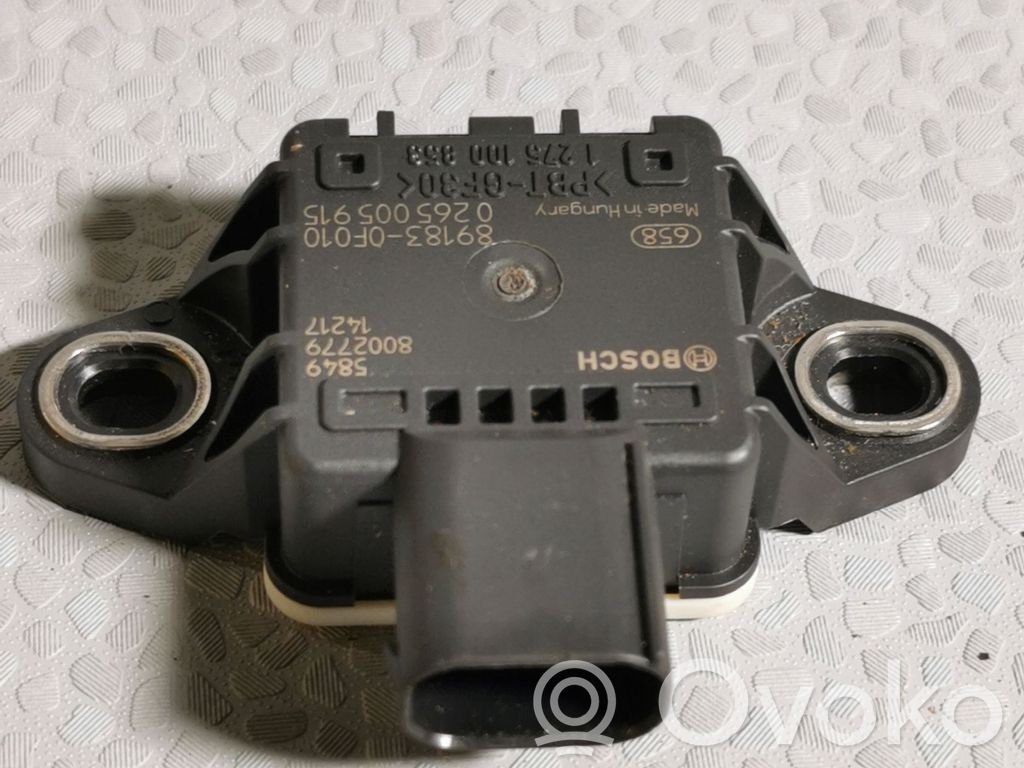 Toyota Avensis T270 ESP acceleration yaw rate sensor 