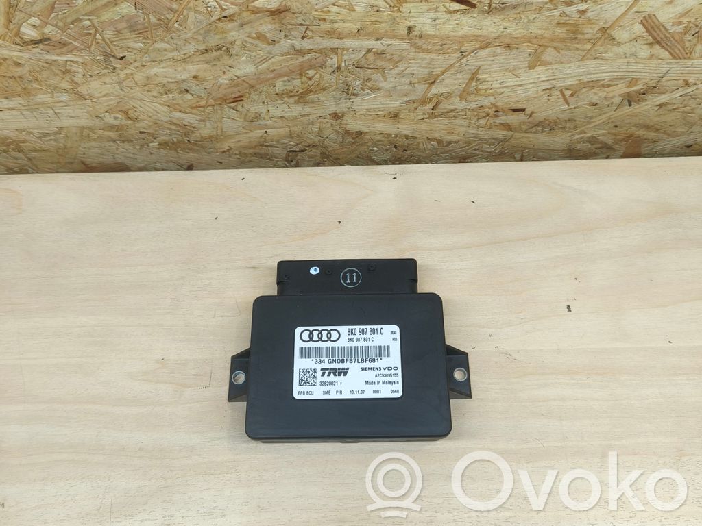 Audi A4 S4 B8 8K Hand brake control module 