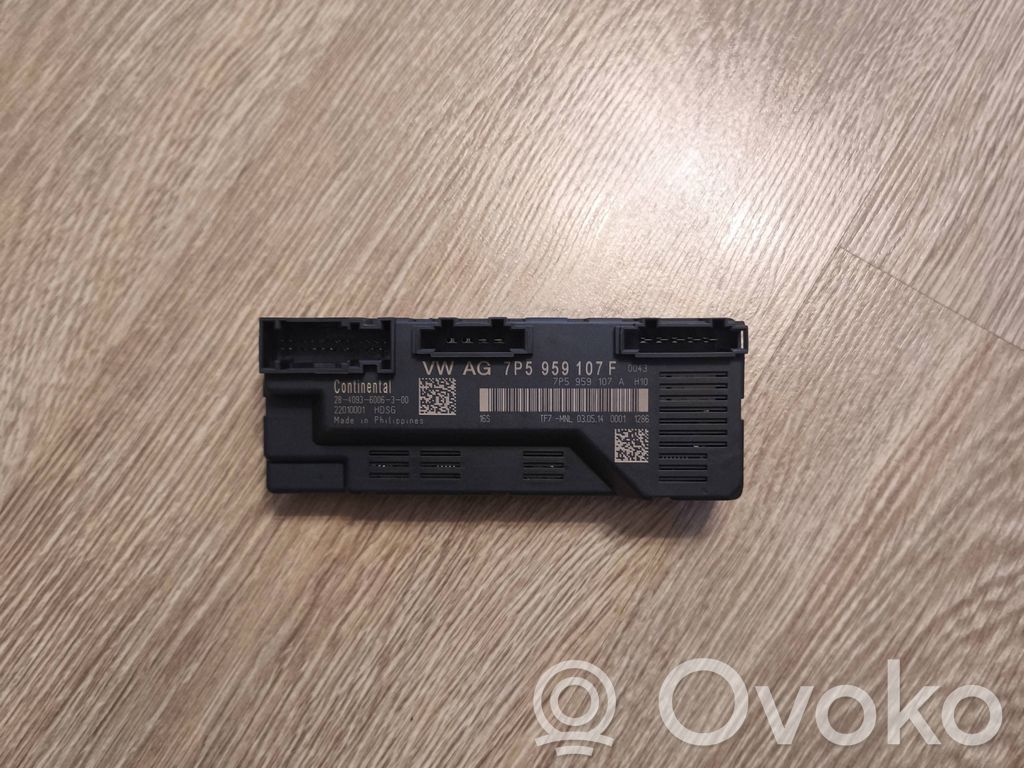 Porsche Cayenne (92A) Takaluukun/tavaratilan ohjainlaite/moduuli 