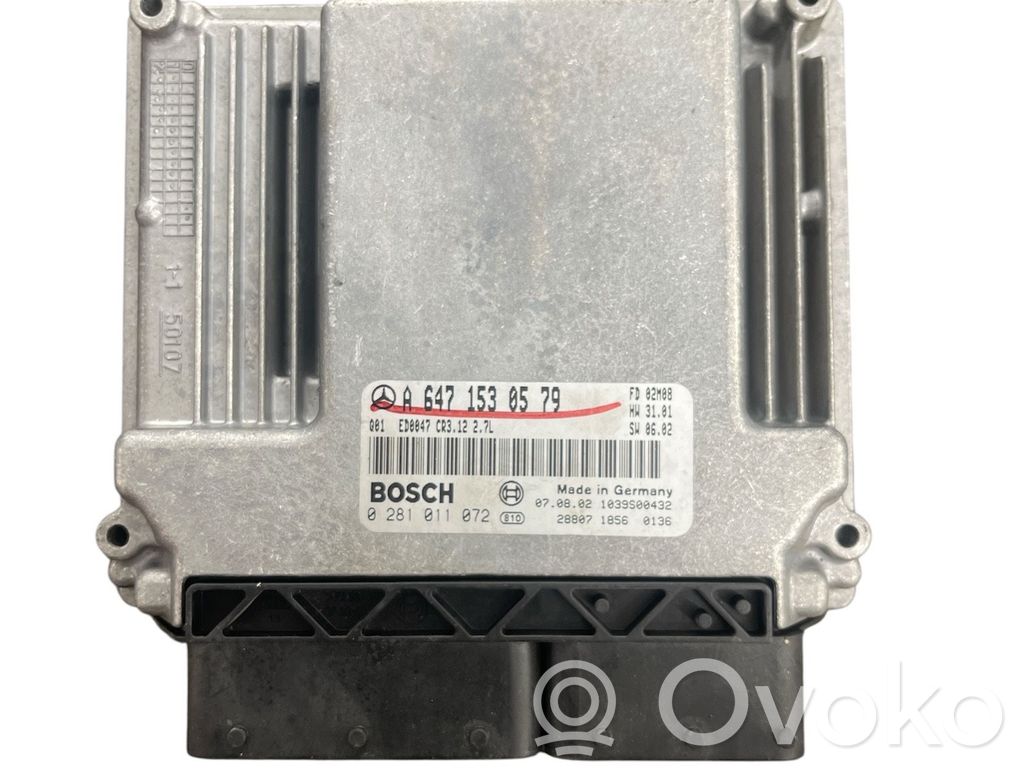 Mercedes-Benz E W211 Engine control unit/module 