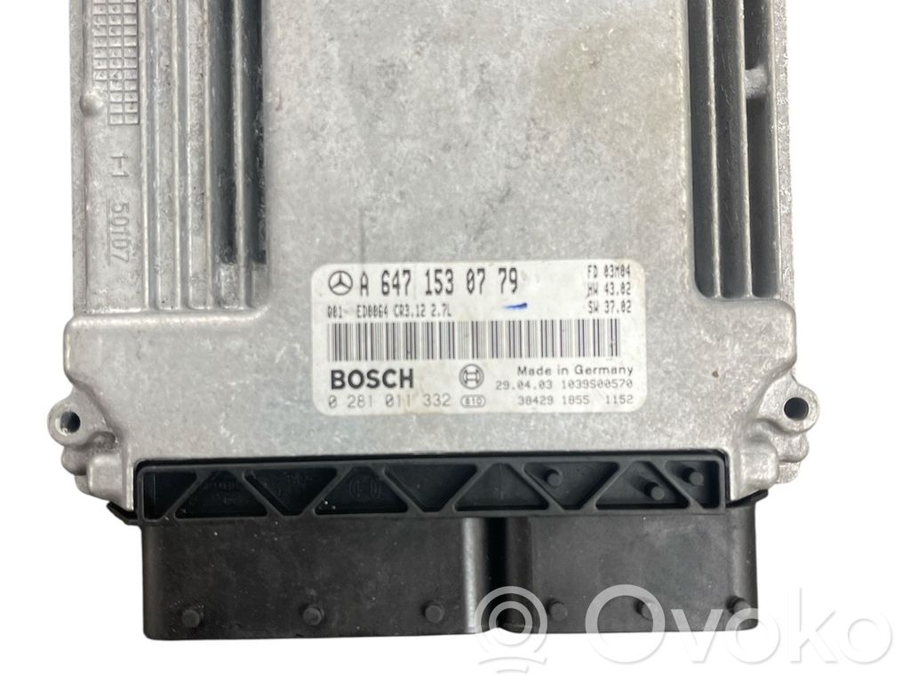 Mercedes-Benz E W211 Engine control unit/module 