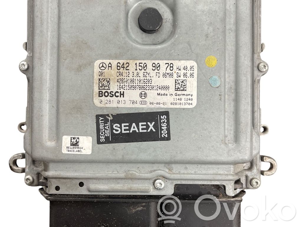 Mercedes-Benz CLS C219 Engine control unit/module 