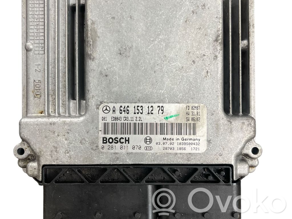 Mercedes-Benz E W211 Engine control unit/module 