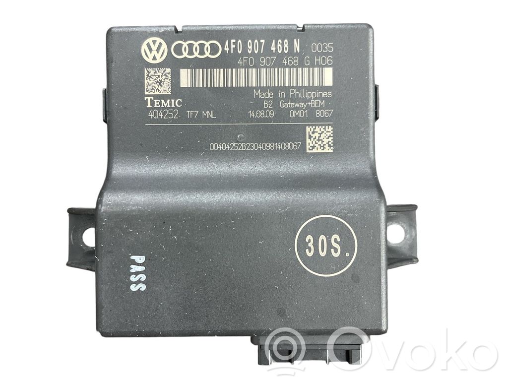 Audi A6 Allroad C6 Módulo de control Gateway 