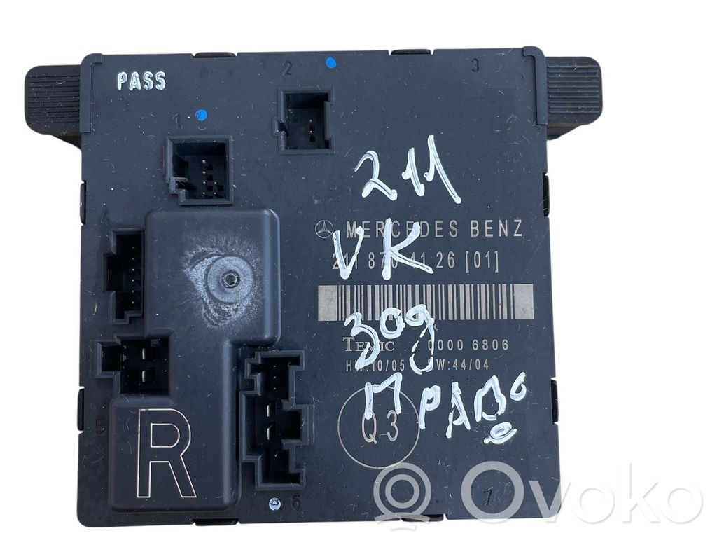 Mercedes-Benz E W211 Door control unit/module 