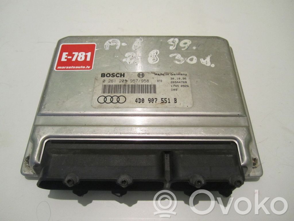 Engine control unit/module   4D0907551B