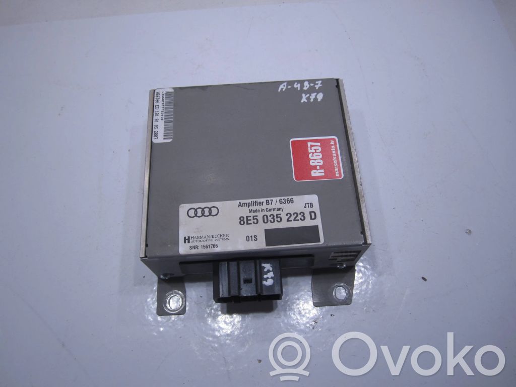 Audi A4 S4 B7 8E 8H Amplificatore 