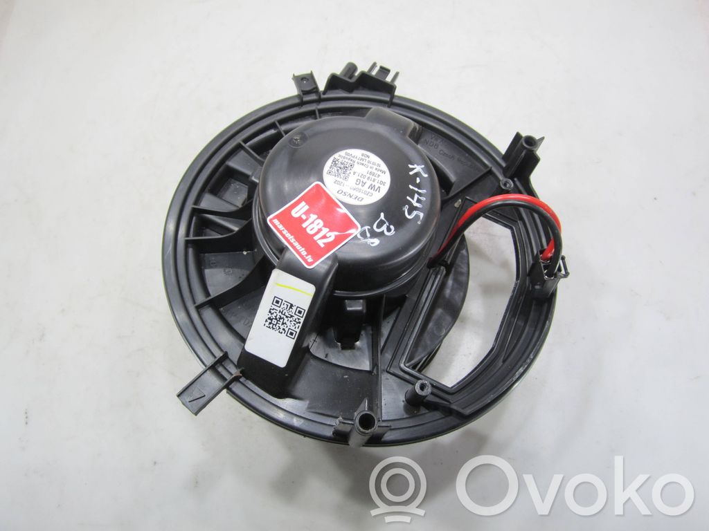 Volkswagen PASSAT B8 Ventola riscaldamento/ventilatore abitacolo 