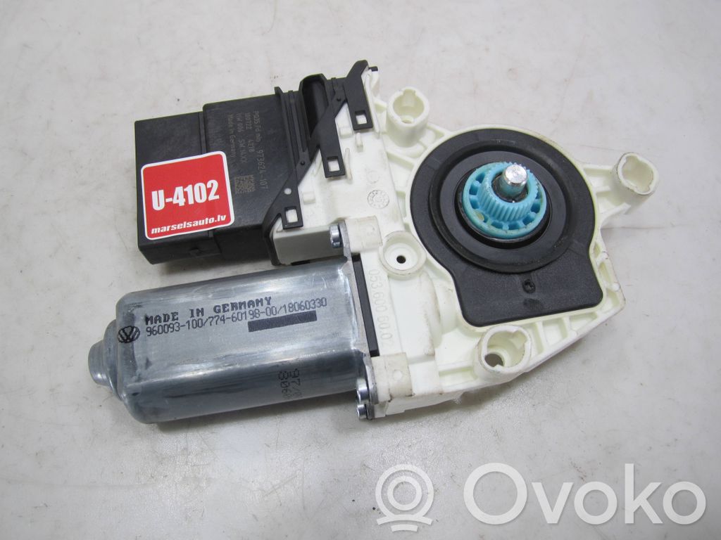 Volkswagen Golf VI Silniczek podnoszenia szyby drzwi tylnych 