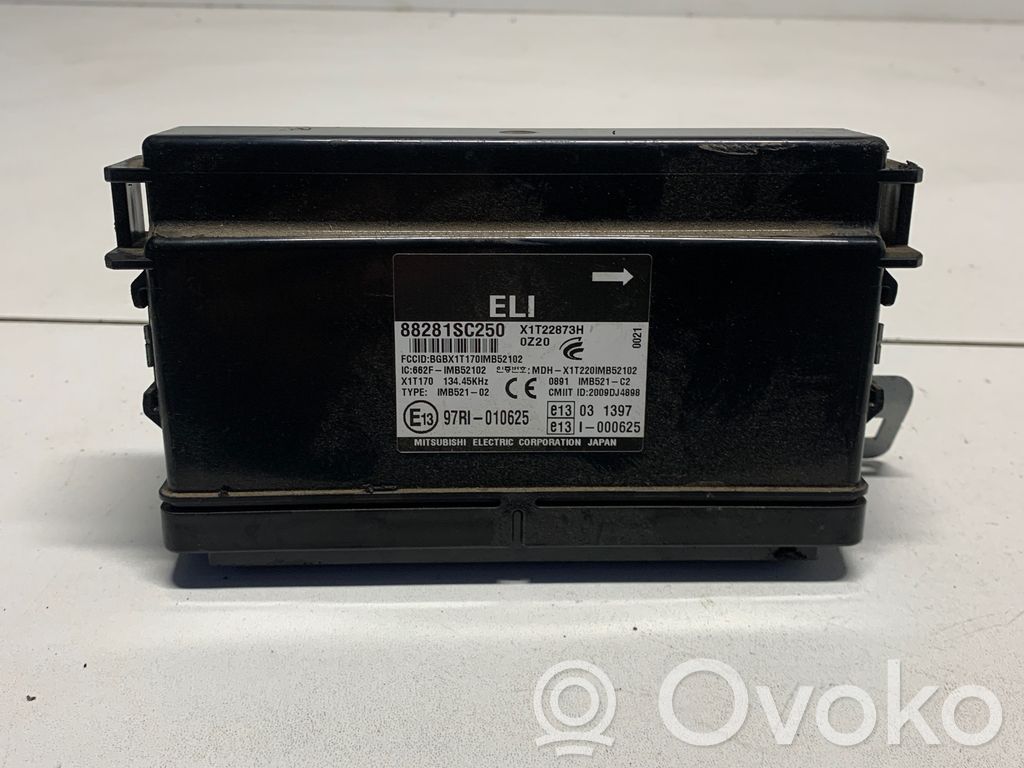 Autres unités de commande / modules   88281SC250,X1T22873H,97RI010625