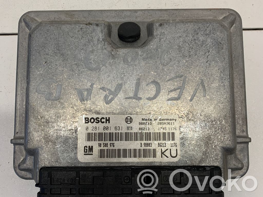 Opel Vectra B Sterownik / Moduł ECU 