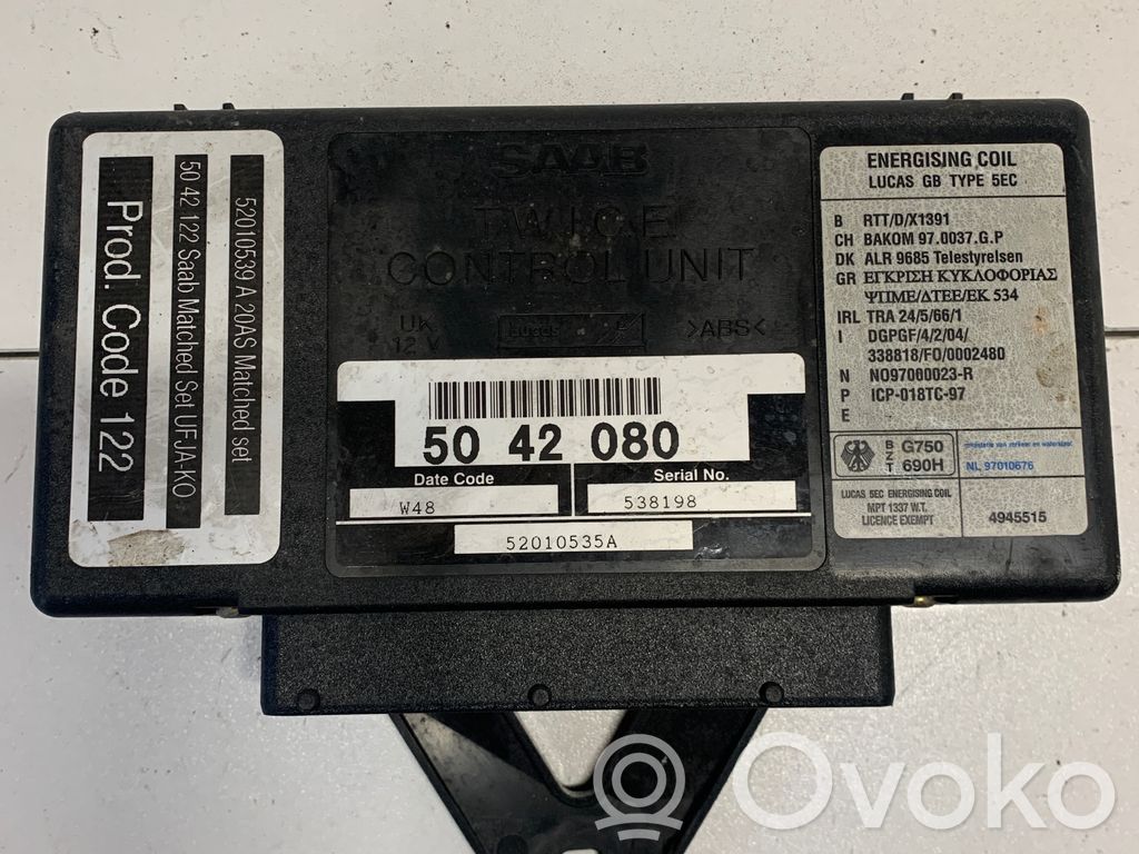 Immobilizer control unit/module   52010535A,538198,5042080