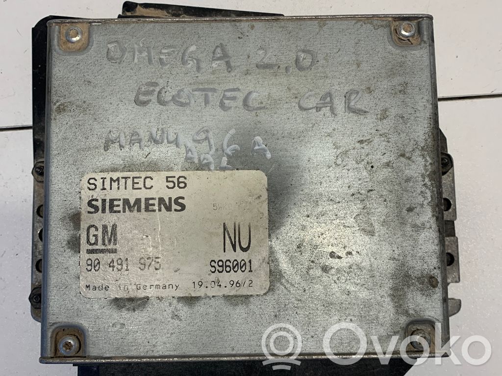 Opel Omega B1 Engine control unit/module 