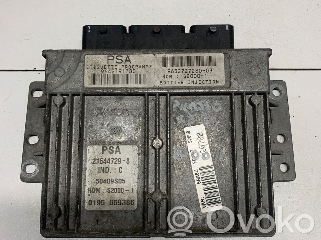 Citroen Xsara Picasso Engine control unit/module 