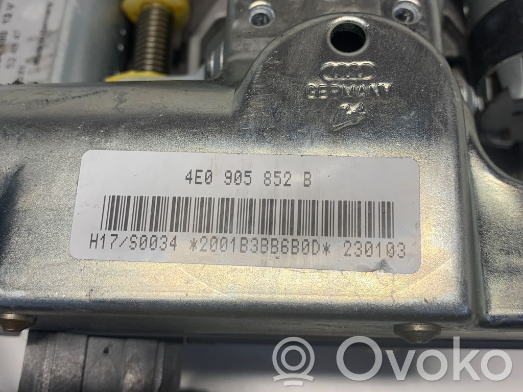 Steering wheel axle   4E0905852B,230103,2001B3BB6B0D,H17S0034