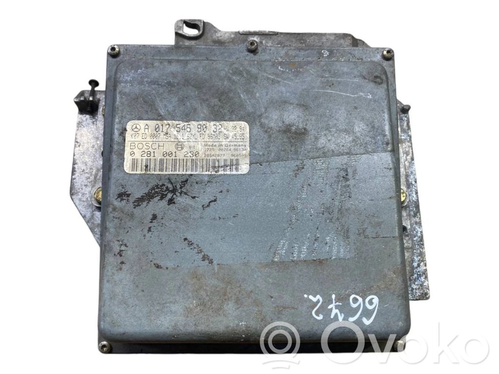 Engine control unit/module   A0175459032,28SA2877,0281001230